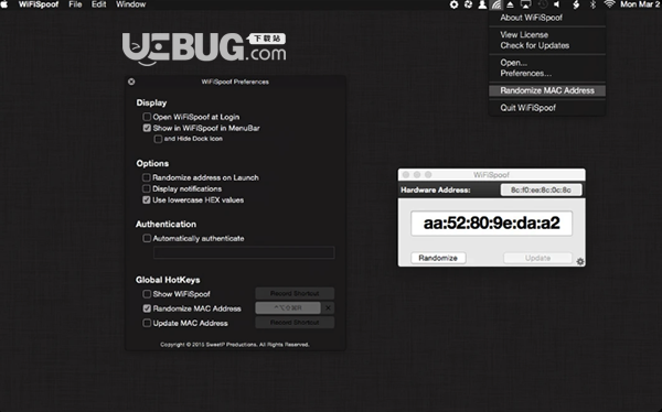 WiFiSpoof(wifi地址修改器)v3.6 MacOS免费版【2】