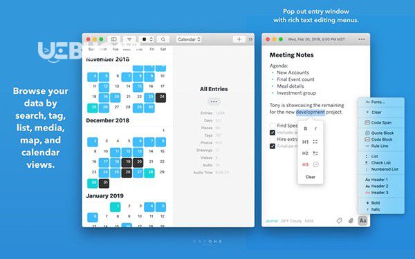 Day One(日记软件)v4.0 MacOS免费版【2】