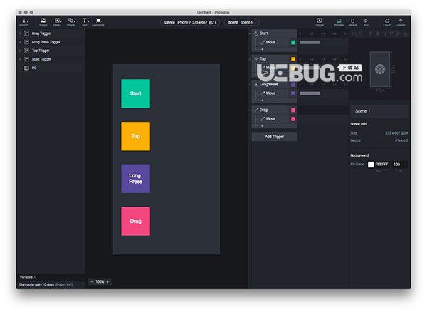 ProtoPie(原型设计工具)v5.5.2 MacOS免费版