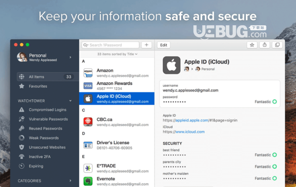 1Password(密码管理软件)v7.8.0 MacOS免费版【2】
