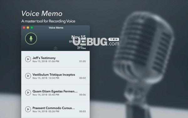 Voice Memo(语音备忘录)v2.2.6 Mac版【2】