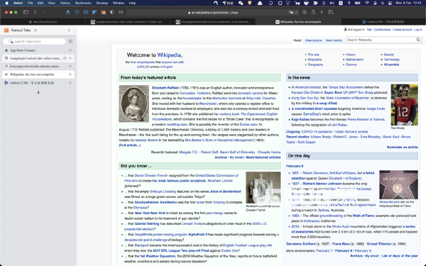 Vertical Tabs(浏览器标签管理软件)v1.0.3 Mac版【2】