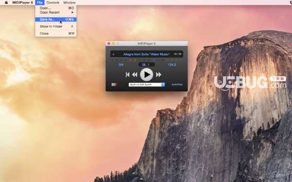 MIDIPlayer X Mac版