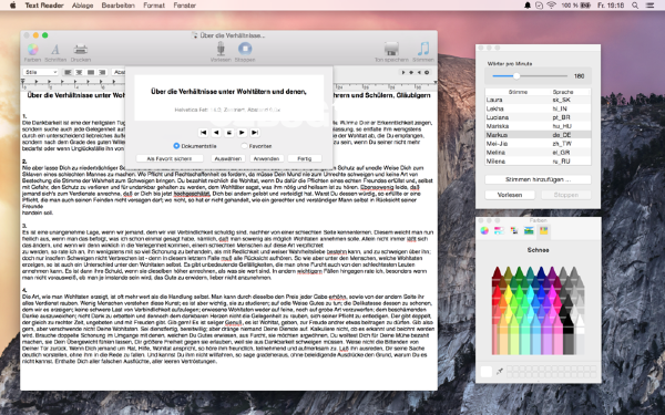Text Reader Mac版
