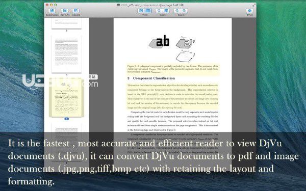 DjVu File Viewer(DjVu阅读器)v1.0.0 Mac版【2】