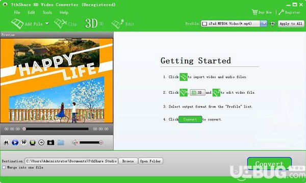 7thShare HD Video Converter(超清视频转换器)