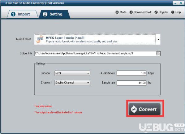 iLike SWF to Audio Converter v2.8官方版【4】