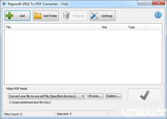 Mgosoft JPEG To PDF Converter