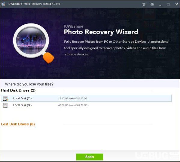 IUWEshare Photo Recovery Wizard(照片恢复软件)