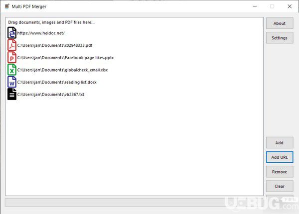 Multi PDF Merger(PDF合并工具)v1.0绿色版【2】