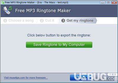 Free MP3 Ringtone Maker(铃声制作软件)v2.4官方版【4】
