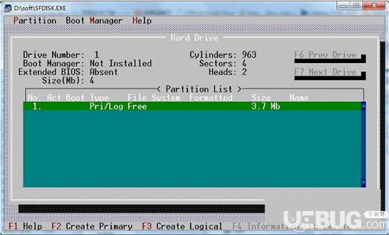 SFDISK
