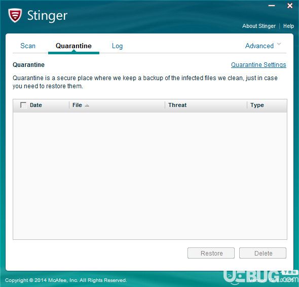 McAfee AVERT Stinger 12.1.0.3260 免费版 麦咖啡杀毒软件下载