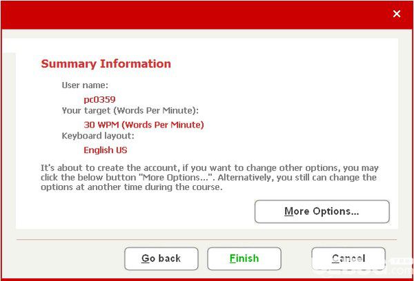 GS Typing Tutor(打字练习软件)v3.1绿色版【6】