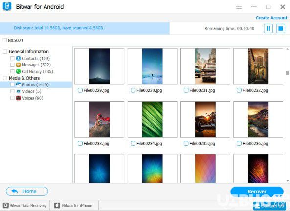 Bitwar Android Data Recovery(安卓数据恢复软件)