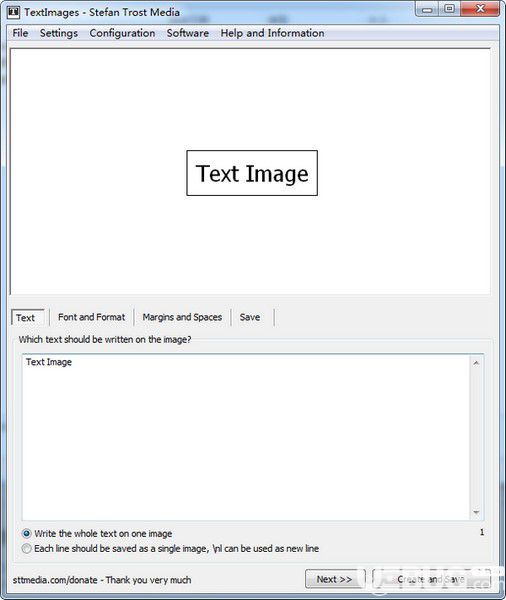 TextImages(文字转图片软件)