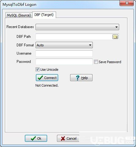 MysqlToDbf(数据转换工具)