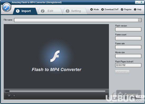Amazing Flash to MP4 Converter下载