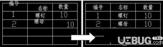 CAD表格中文字居中插件