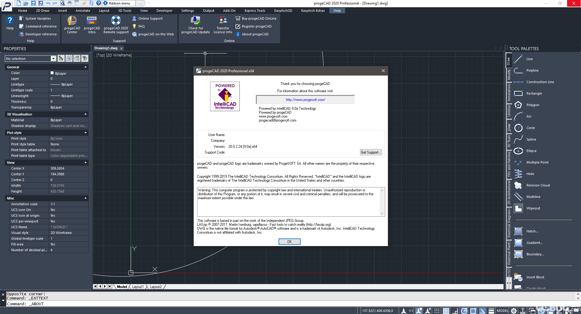 ProgeCAD 2019 Pro破解版 19.0.8.15 激活版 progeCAD破解版下载