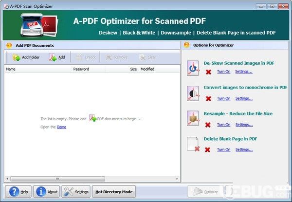 A-PDF Scan Optimizer(PDF扫描优化工具)