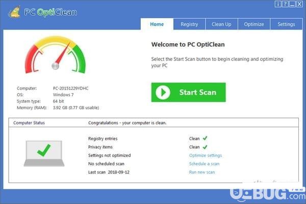 PC OptiClean(系统优化工具)