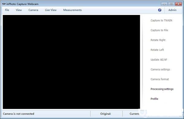 inpoto capture webcam(相机控制软件)