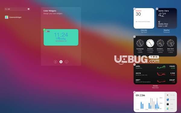 Color Widgets(Mac桌面小部件)v2.1 Mac免费版【2】