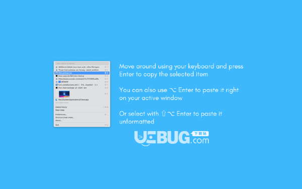 Clee‪p(剪贴板管理工具)v1.1.0 Mac版【3】