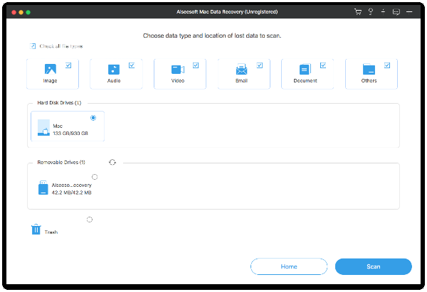 Aiseesoft Data Recovery v1.2.26 Mac免费版【3】
