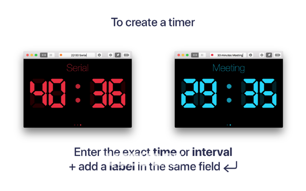 Timer R‪H Mac版