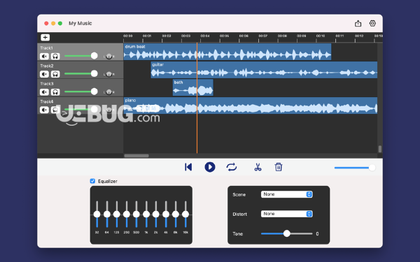 LinMusic(音频剪辑软件)v1.0 Mac版【2】