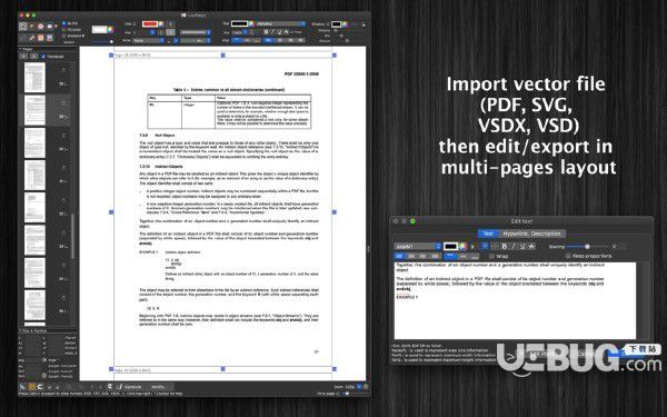 PDF Vsdx Editor(PDF编辑器)v2.1 Mac版【3】