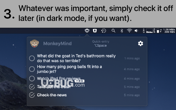 MonkeyMind(待办事项管理软件)v1.4 Mac版【3】