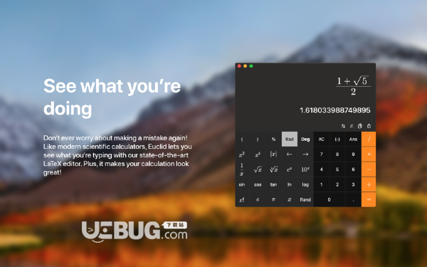 Euclid Calculator(欧几里得计算器)v1.1.2 Mac版【3】