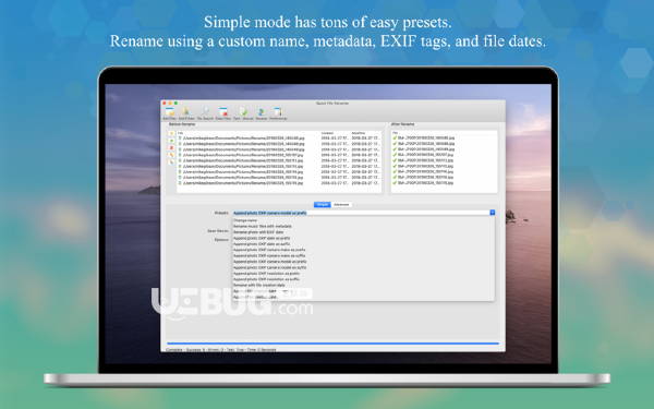Quick File Renamer(文件重命名软件)v5.0.3 Mac版【2】