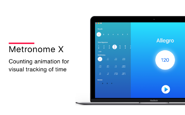 Metronome X(音乐节拍器)v1.2.1 Mac版【2】