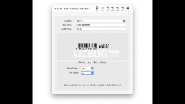 Scorpion BarCode(条码生成软件)v3.2.0 Mac版【4】