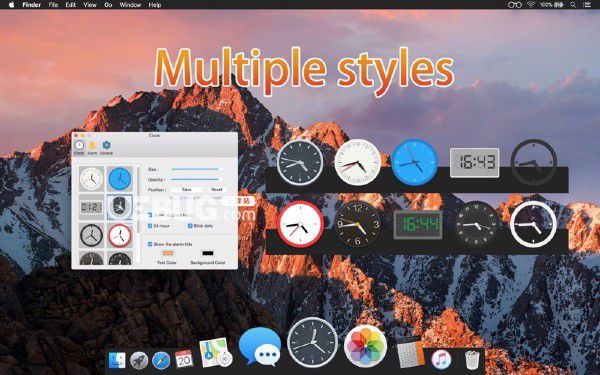 DDClock(桌面时钟)v1.1 Mac版【2】