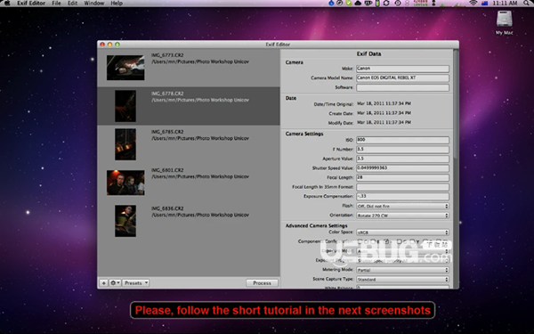 Exif Editor(照片元数据编辑器)v1.1.14 Mac版