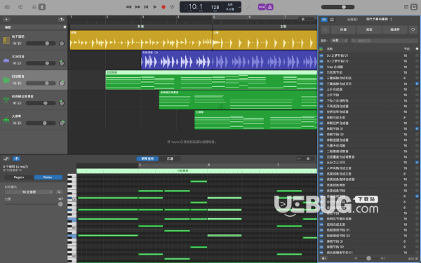 Garageband(数码音乐创作软件)v10.4.1 Mac版【2】