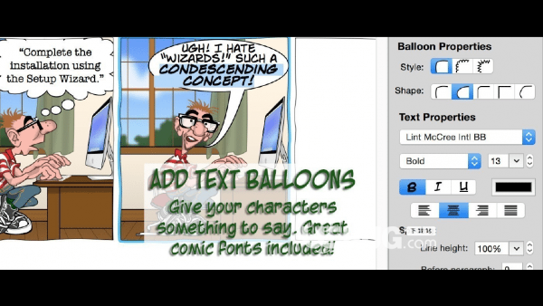 Comic Strip Factory(漫画创作软件)v1.0.135 Mac版【3】