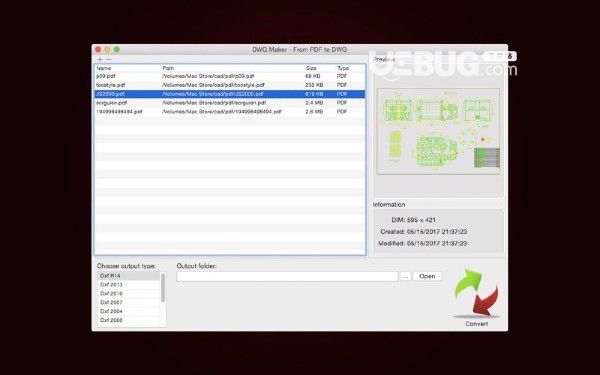 DWG Import(PDF转CAD软件)v4.3 Mac版【2】