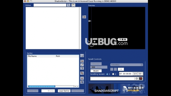 ShadowScript(音乐现场提词器)v3.2.7.2.1 Mac版【3】