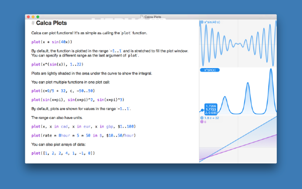 Calca(符号计算器)v1.5.1 Mac版【3】