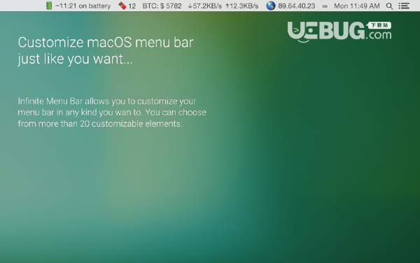 Infinite Menu Bar(系统优化工具)v1.6.1 Mac版【3】