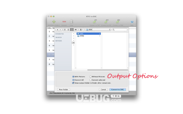 RTFD to DOC(RTFD转DOC工具)v1.6.1 Mac版【2】