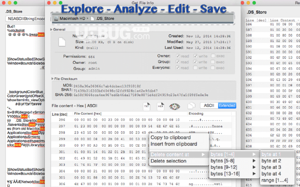 Get File Info(文件管理软件)v1.4 Mac版【3】
