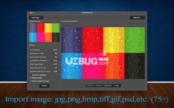 Image2Vector(图片转矢量图软件)v2.10 Mac版【2】