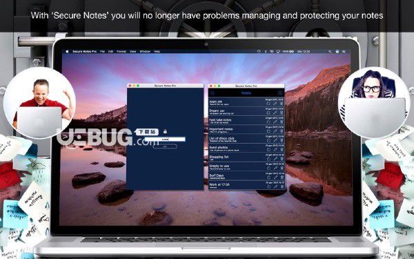 Secure Notes Pro(安全笔记软件)v1.8 Mac版【3】